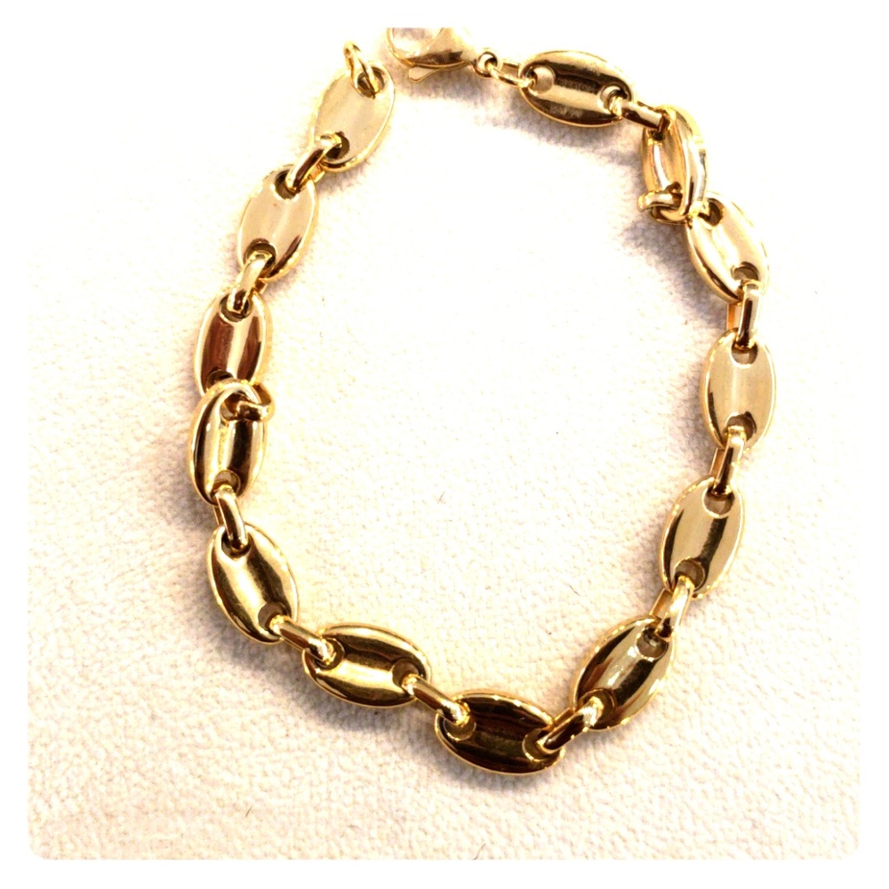 Stainless Steel   8"Dressy Bracelet